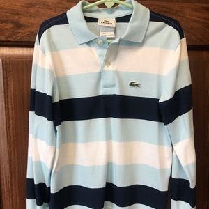 Lacoste boys polo shirt, size 8